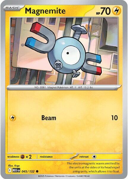Pokemon: Magnemite card image