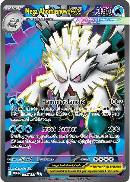 Pokemon: Mega Abomasnow ex - 157/132 card image