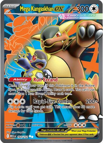 Pokemon: Mega Kangaskhan ex - 164/132 card image