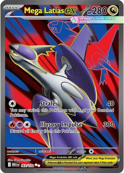 Pokemon: Mega Latias ex - 163/132 card image