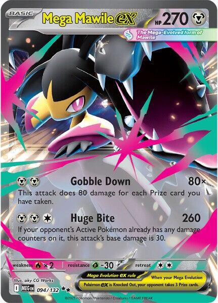 Pokemon: Mega Mawile ex - 094/132 card image