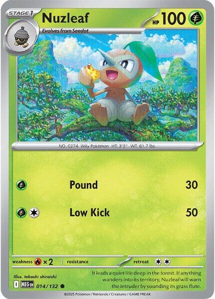 Pokemon: Nuzleaf card image