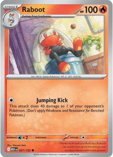 Pokemon: Raboot card image