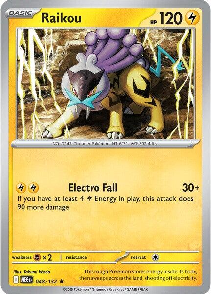 Pokemon: Raikou card image