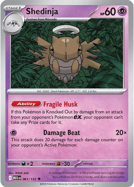 Pokemon: Shedinja - 061/132 card image