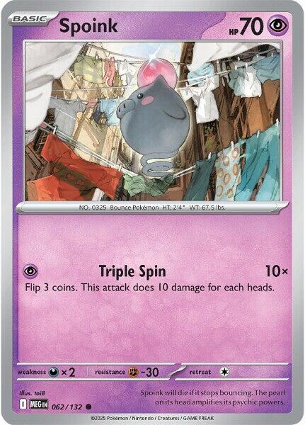 Pokemon: Spoink card image