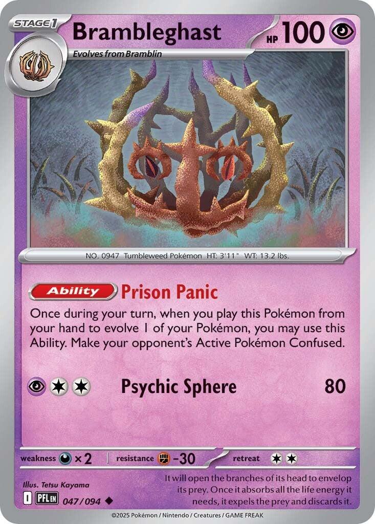 Pokemon: Brambleghast card image