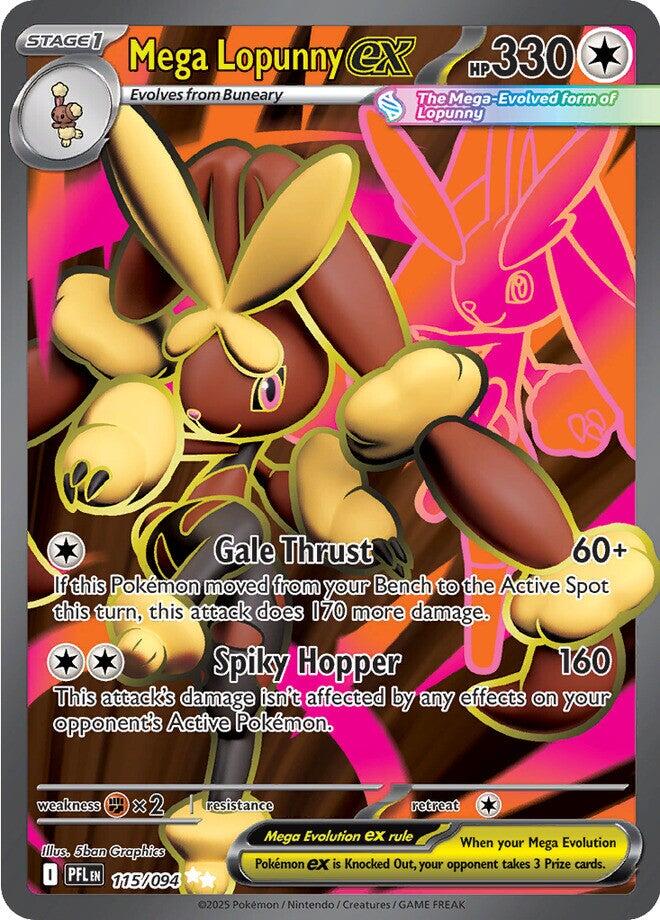 Pokemon: Mega Lopunny ex - 115/094 card image