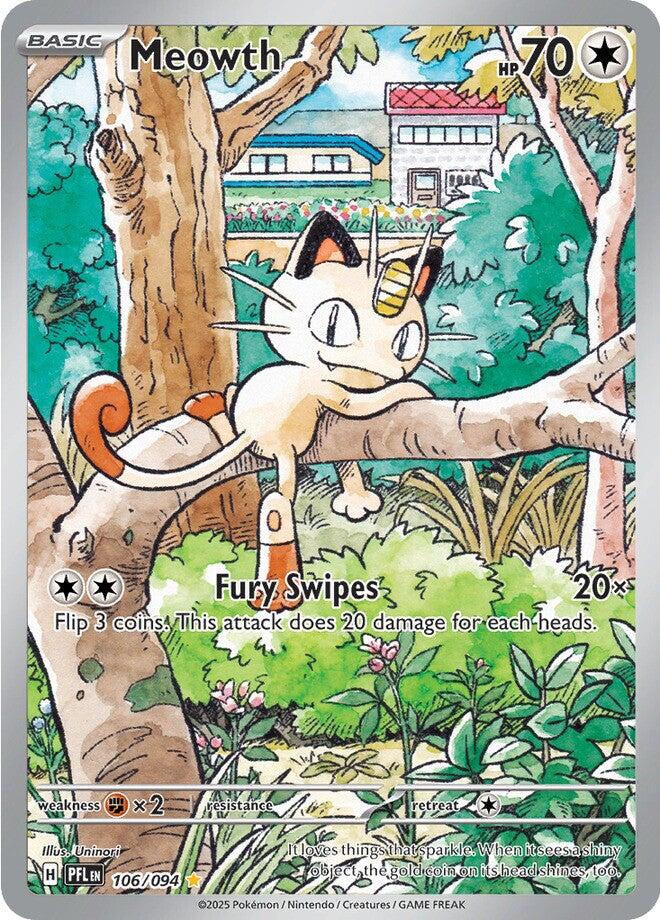 Pokemon: Meowth card image