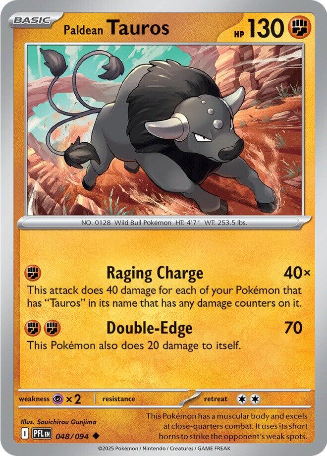 Pokemon: Paldean Tauros card image
