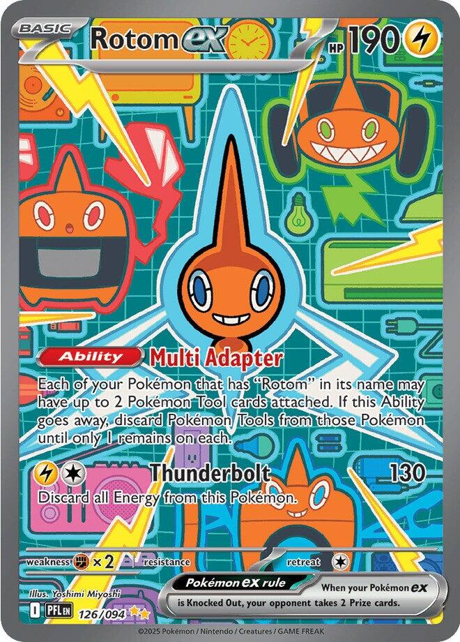 Pokemon: Rotom ex - 126/094 card image