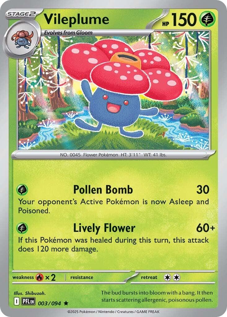 Pokemon: Vileplume card image