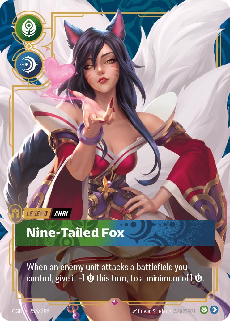 Riftbound: League of Legends Trading Card Game: Ahri - Nine-Tailed Fox card image