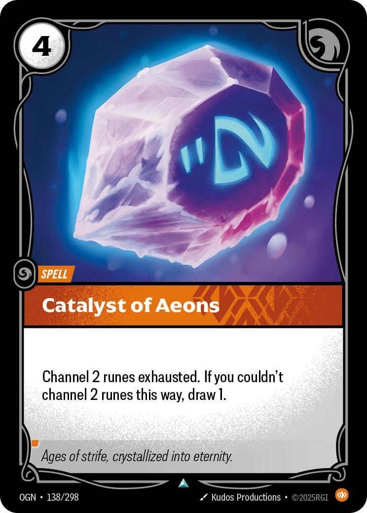 Riftbound: League of Legends Trading Card Game: Catalyst of Aeons card image