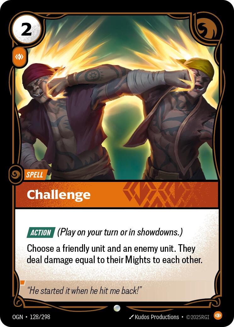 Riftbound: League of Legends Trading Card Game: Challenge card image