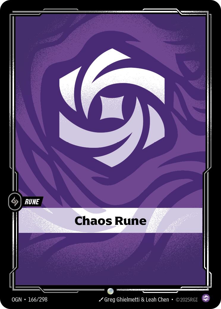 Riftbound: League of Legends Trading Card Game: Chaos Rune card image