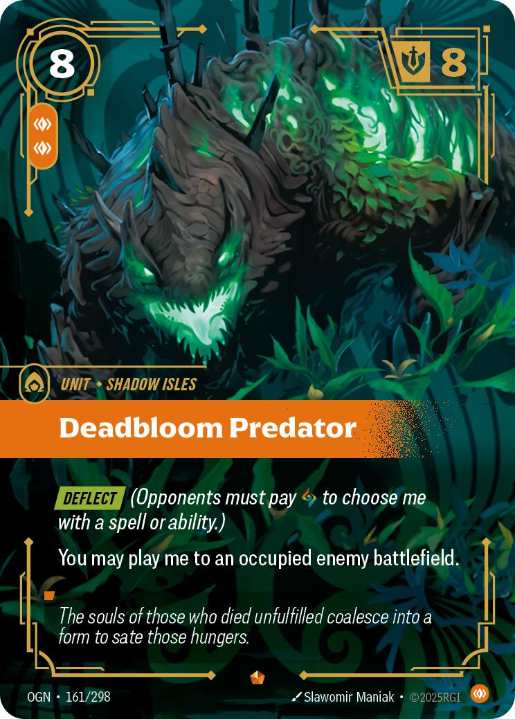 Riftbound: League of Legends Trading Card Game: Deadbloom Predator card image
