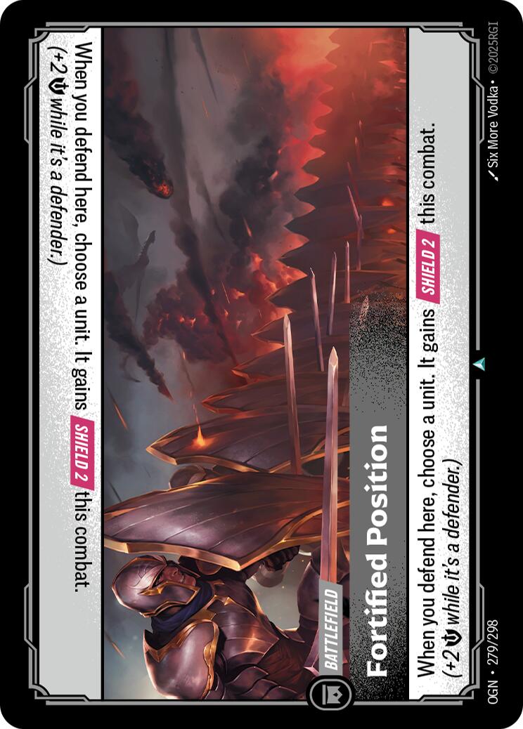 Riftbound: League of Legends Trading Card Game: Fortified Position card image