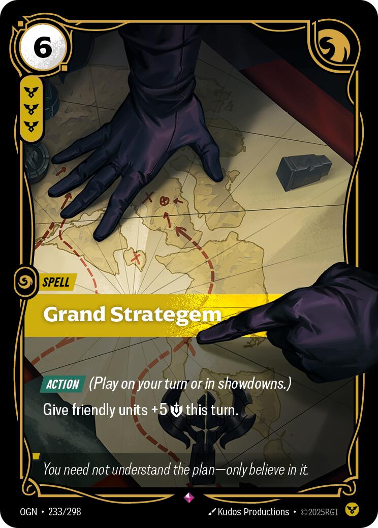 Riftbound: League of Legends Trading Card Game: Grand Strategem card image