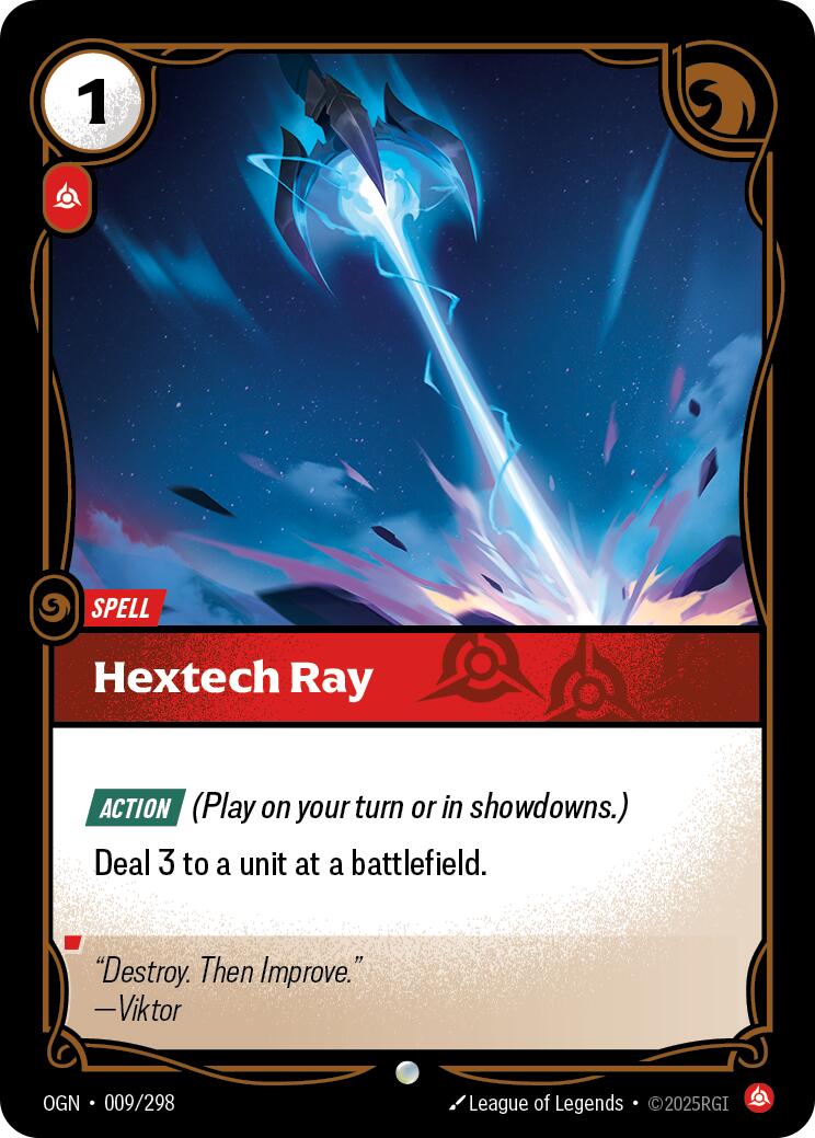 Riftbound: League of Legends Trading Card Game: Hextech Ray card image