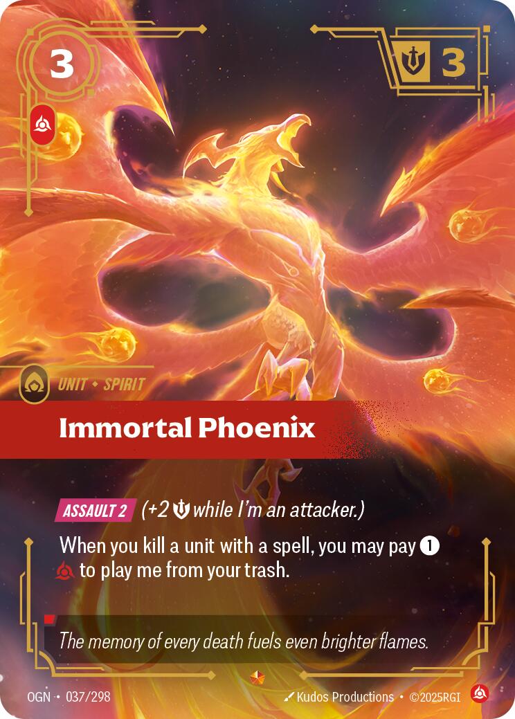 Riftbound: League of Legends Trading Card Game: Immortal Phoenix card image