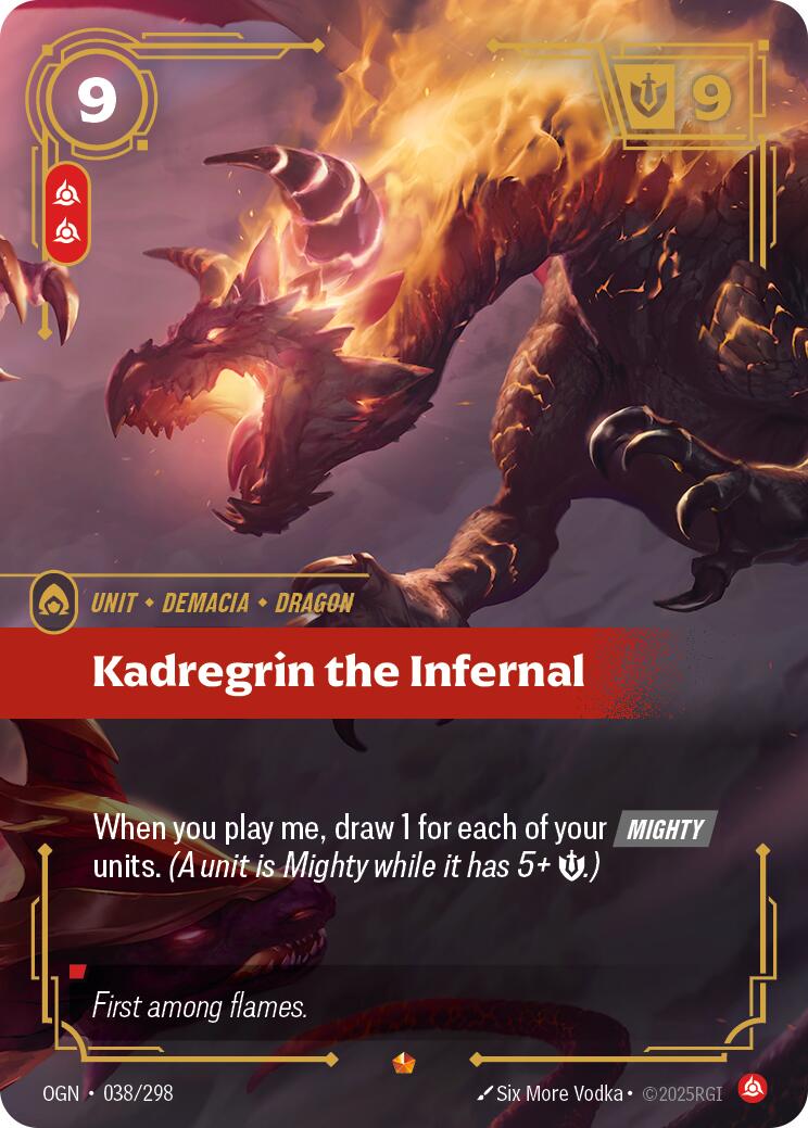 Riftbound: League of Legends Trading Card Game: Kadregrin the Infernal card image