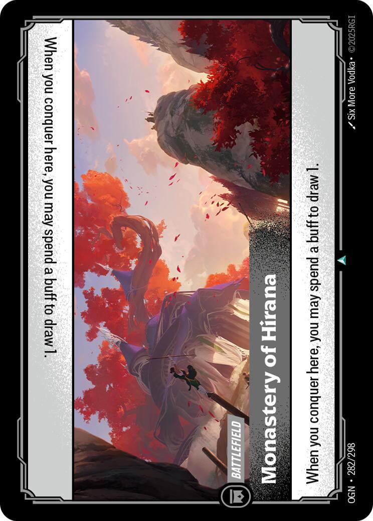 Riftbound: League of Legends Trading Card Game: Monastery of Hirana card image