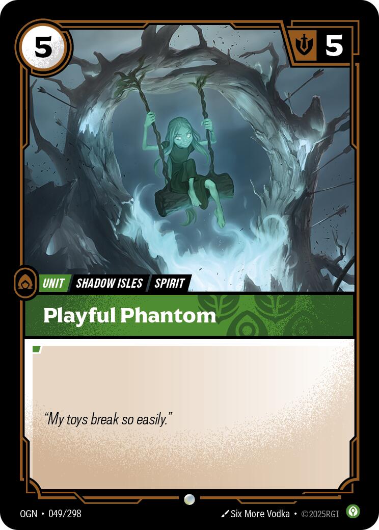 Riftbound: League of Legends Trading Card Game: Playful Phantom card image