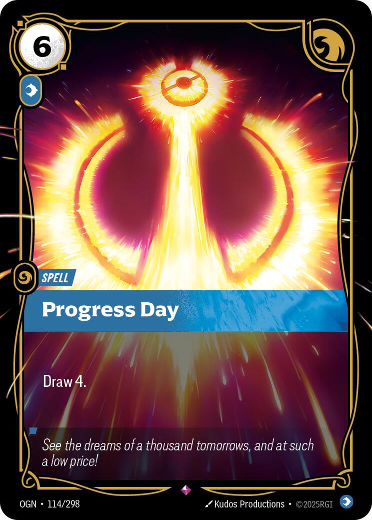 Riftbound: League of Legends Trading Card Game: Progress Day card image