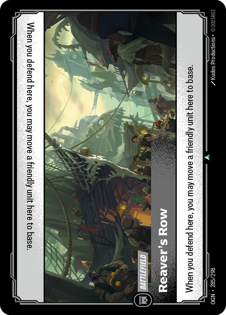 Riftbound: League of Legends Trading Card Game: Reaver's Row card image