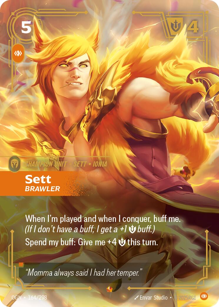 Riftbound: League of Legends Trading Card Game: Sett - Brawler card image