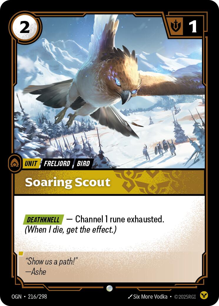 Riftbound: League of Legends Trading Card Game: Soaring Scout card image