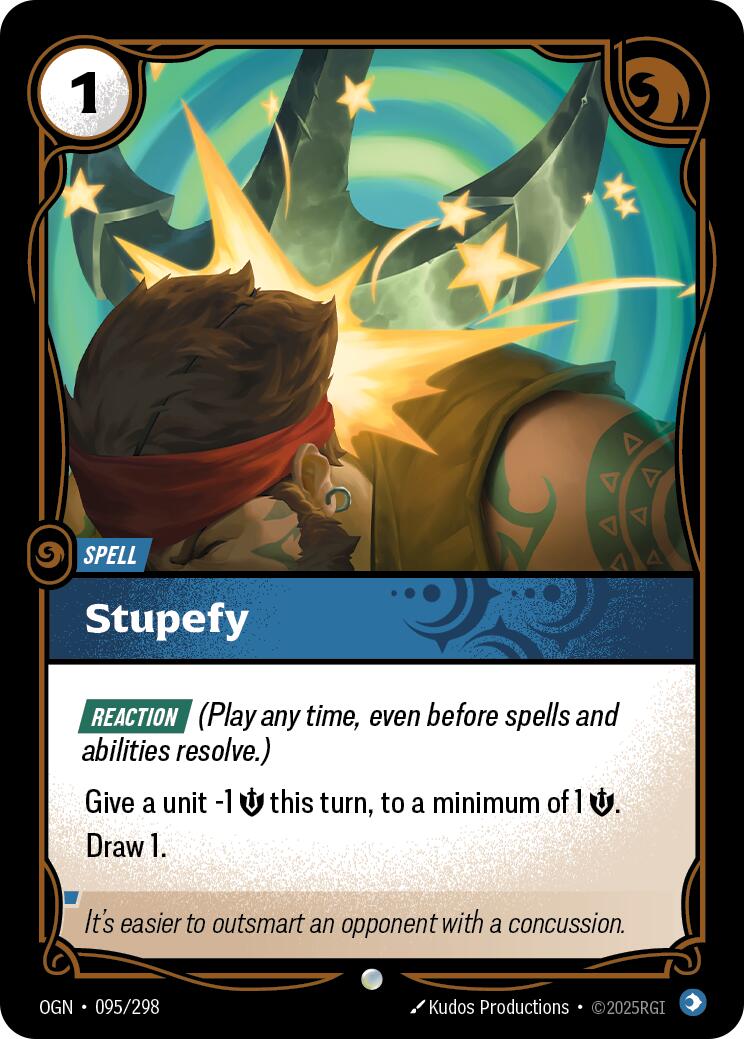 Riftbound: League of Legends Trading Card Game: Stupefy card image