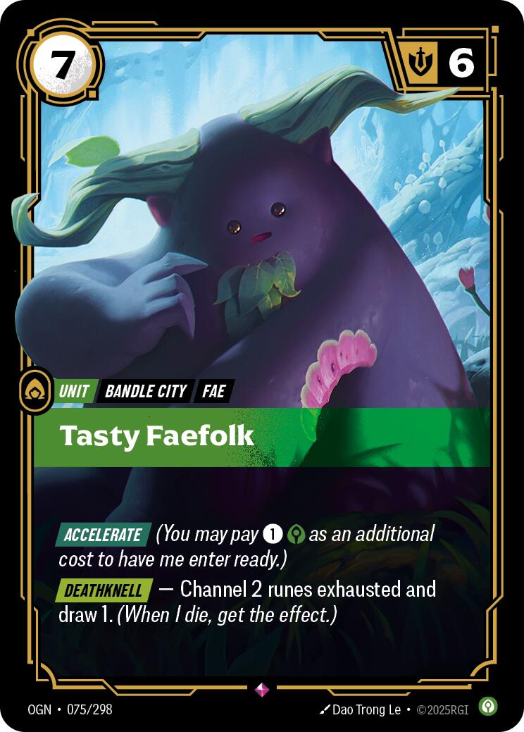 Riftbound: League of Legends Trading Card Game: Tasty Faefolk card image