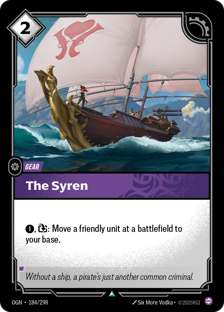 Riftbound: League of Legends Trading Card Game: The Syren card image