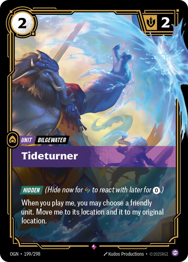 Riftbound: League of Legends Trading Card Game: Tideturner card image