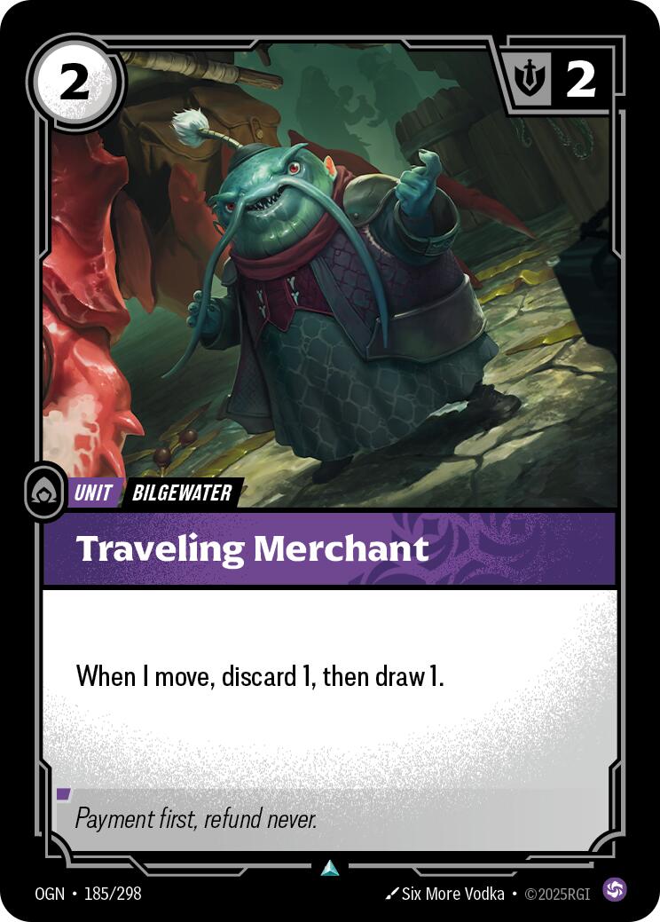 Riftbound: League of Legends Trading Card Game: Traveling Merchant card image