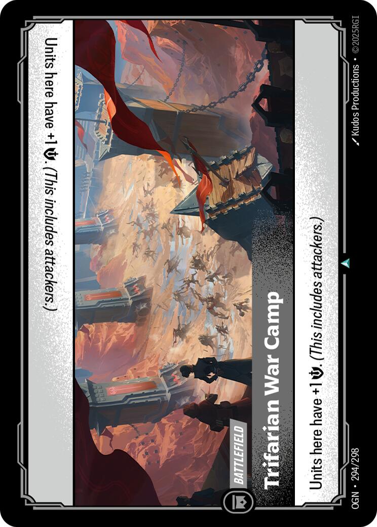 Riftbound: League of Legends Trading Card Game: Trifarian War Camp card image