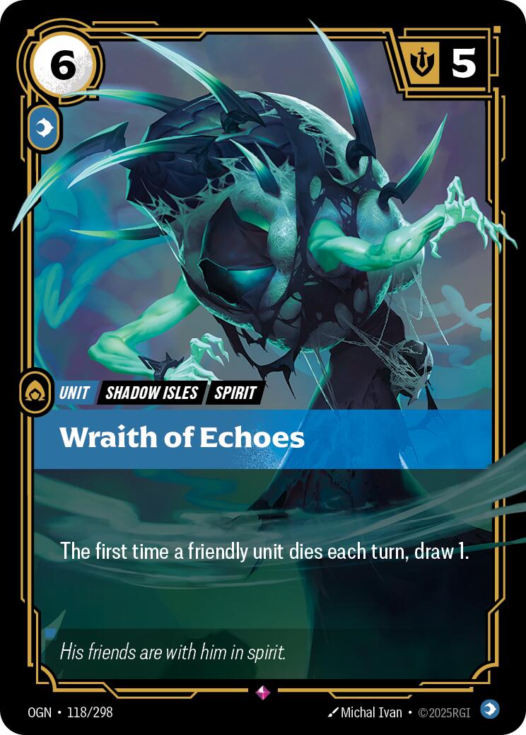 Riftbound: League of Legends Trading Card Game: Wraith of Echoes card image