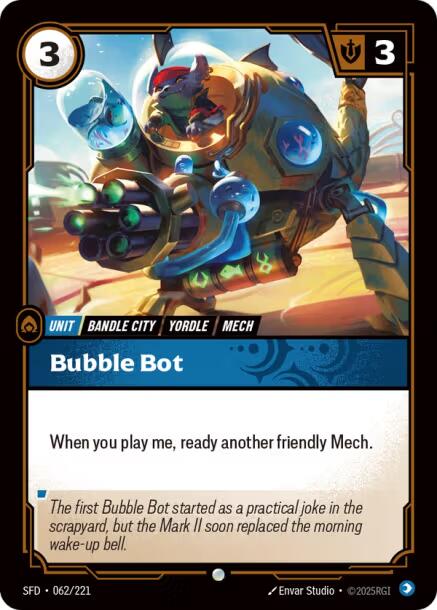 Riftbound: League of Legends Trading Card Game: Bubble Bot card image