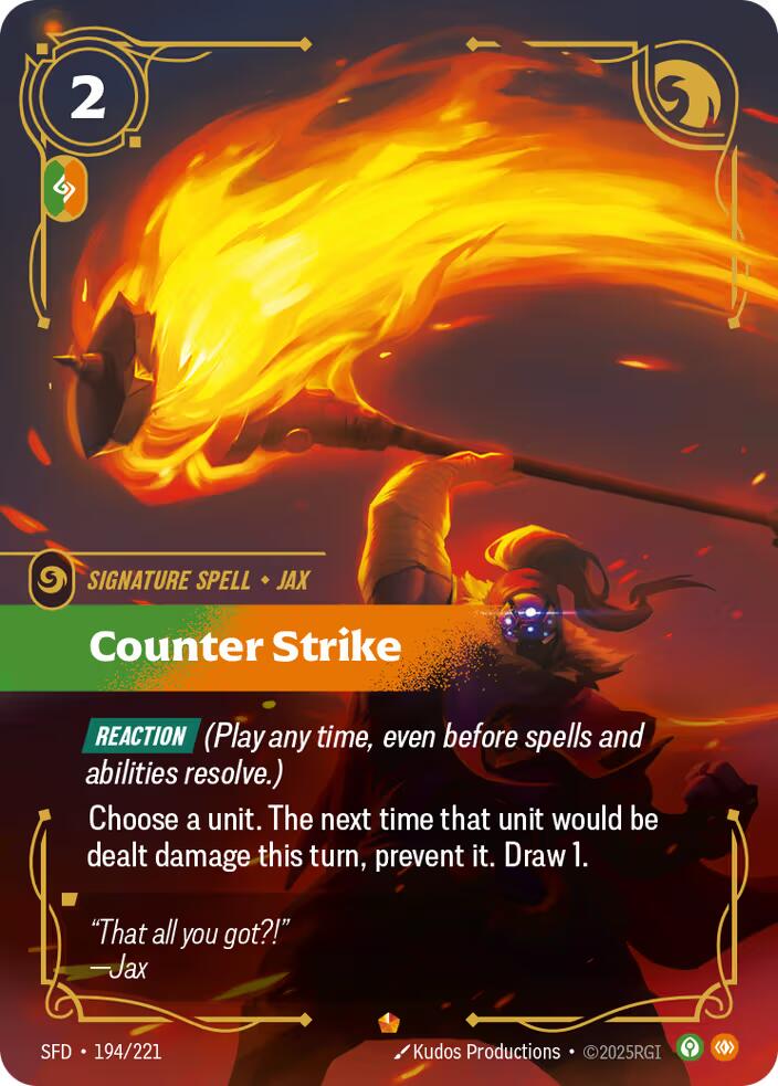 Riftbound: League of Legends Trading Card Game: Counter Strike card image