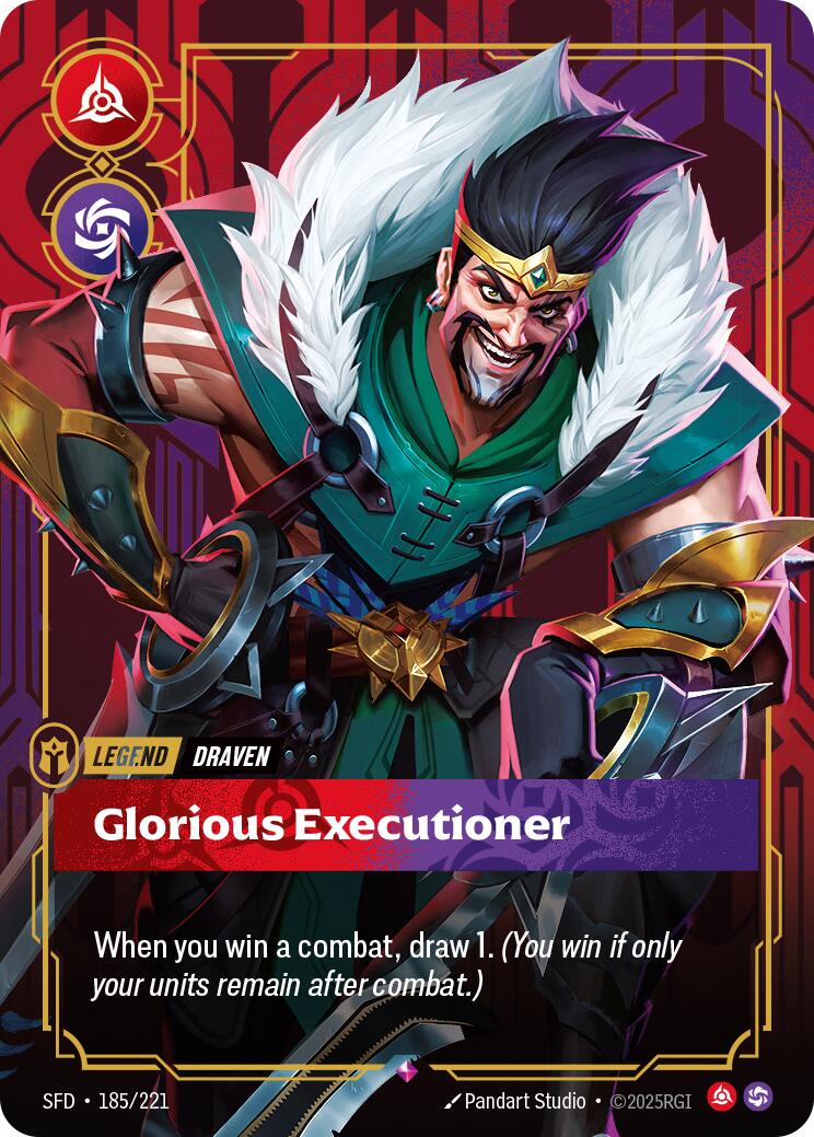Riftbound: League of Legends Trading Card Game: Draven - Glorious Executioner card image