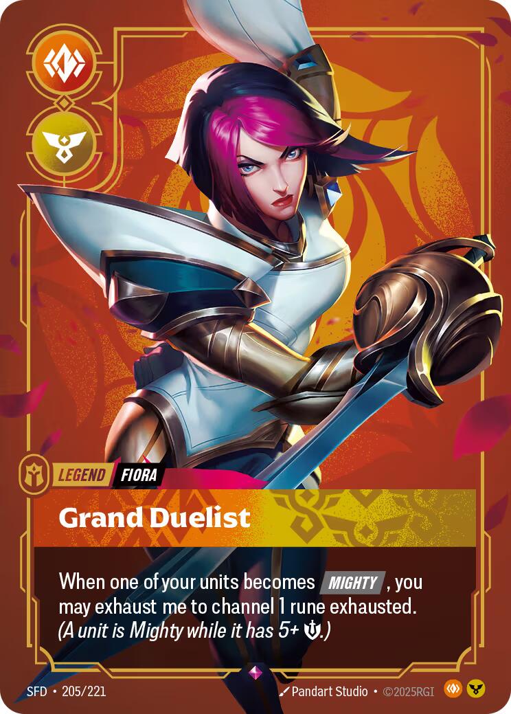 Riftbound: League of Legends Trading Card Game: Fiora - Grand Duelist card image