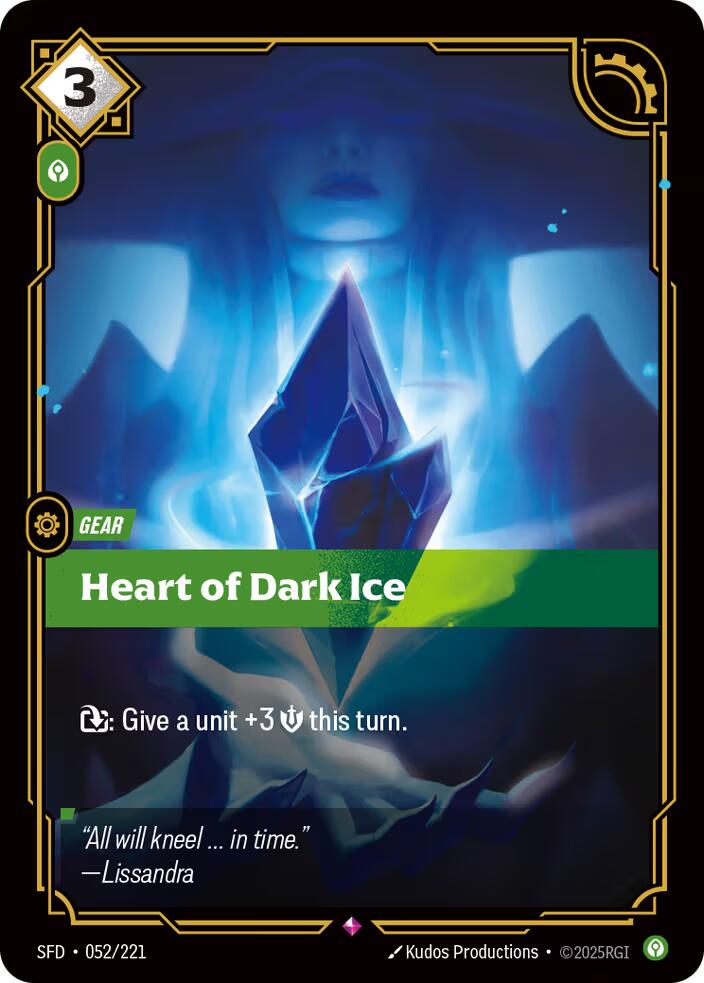 Riftbound: League of Legends Trading Card Game: Heart of Dark Ice card image