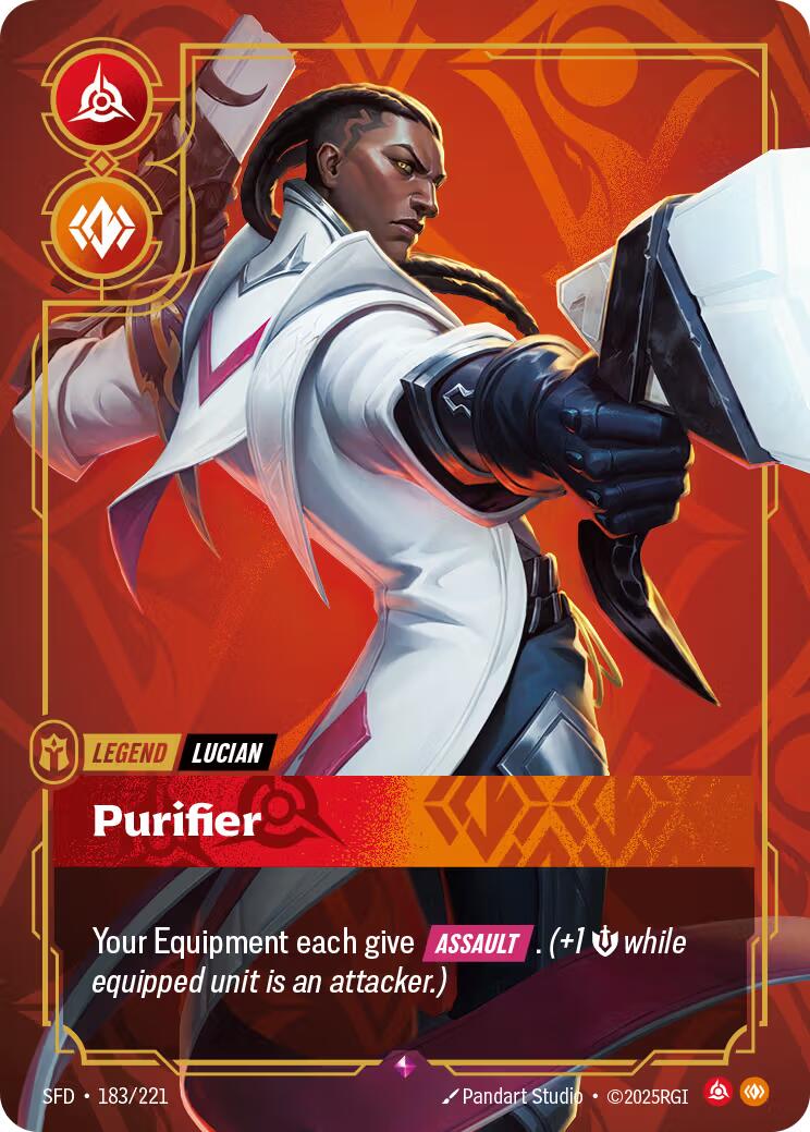 Riftbound: League of Legends Trading Card Game: Lucian - Purifier card image