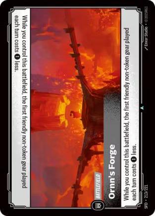 Riftbound: League of Legends Trading Card Game: Ornn's Forge card image