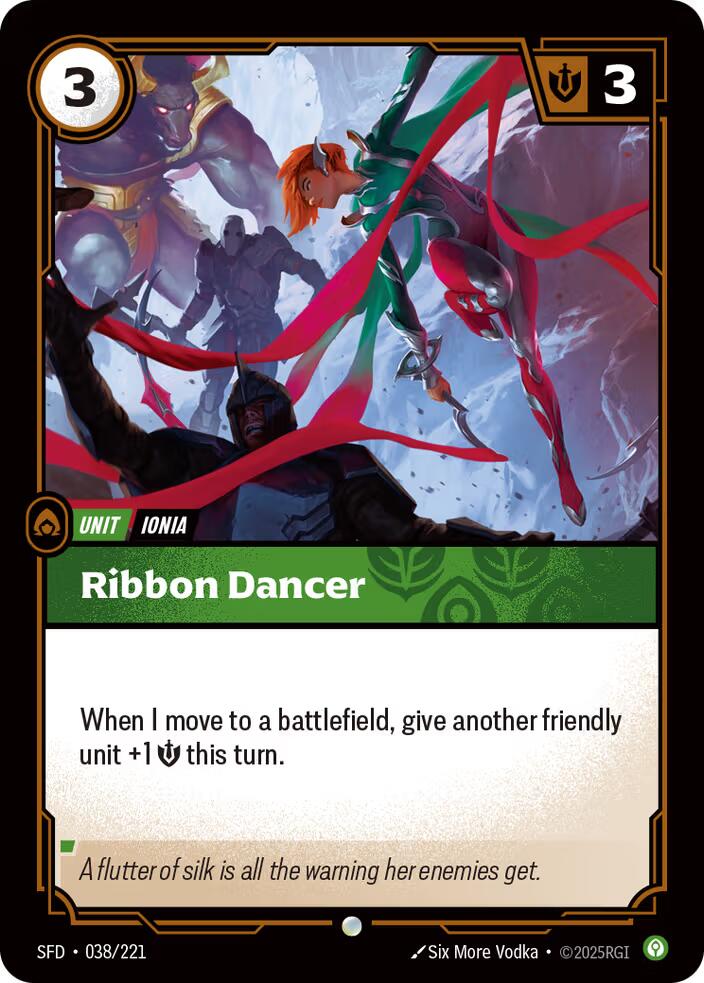 Riftbound: League of Legends Trading Card Game: Ribbon Dancer card image