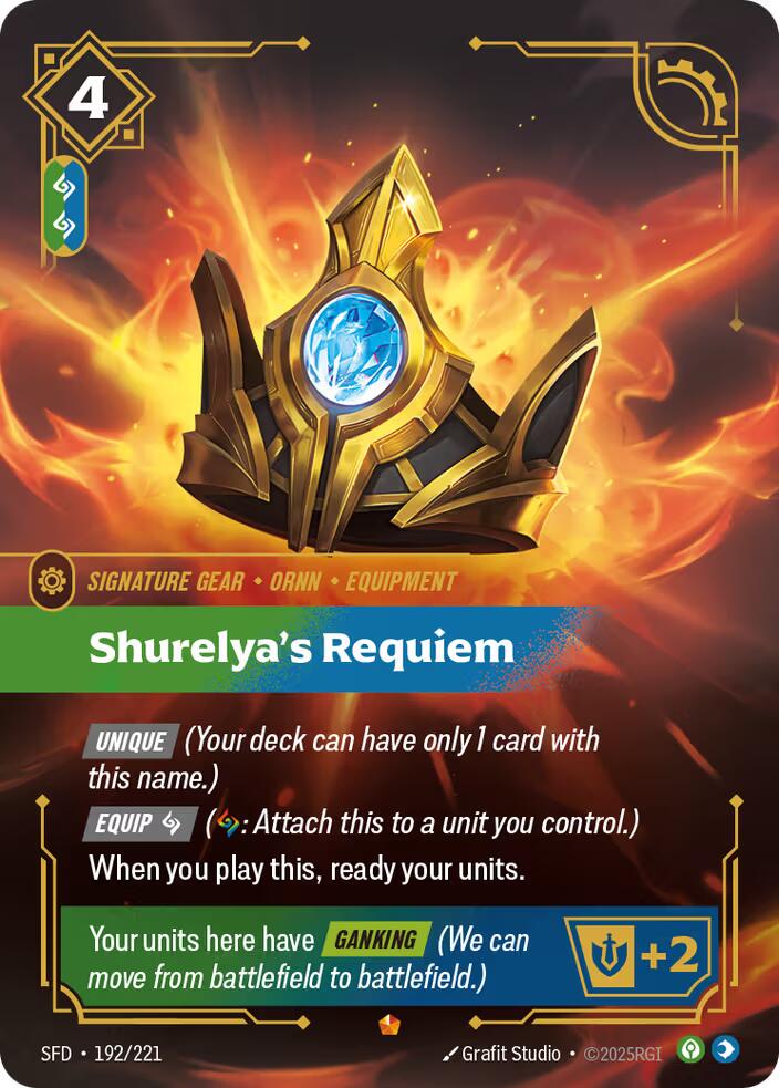 Riftbound: League of Legends Trading Card Game: Shurelya's Requiem card image
