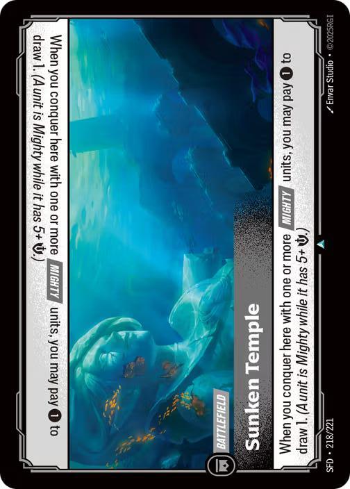 Riftbound: League of Legends Trading Card Game: Sunken Temple card image