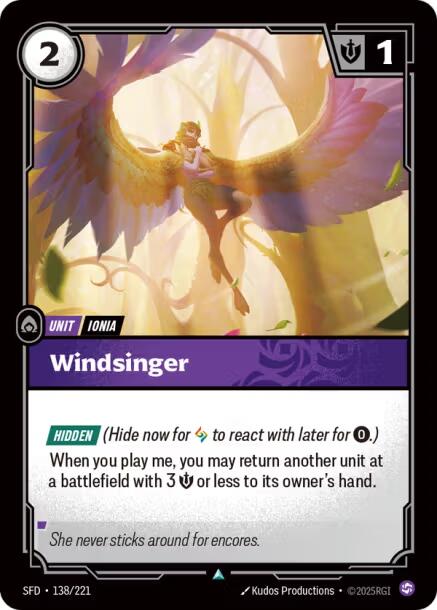 Riftbound: League of Legends Trading Card Game: Windsinger card image